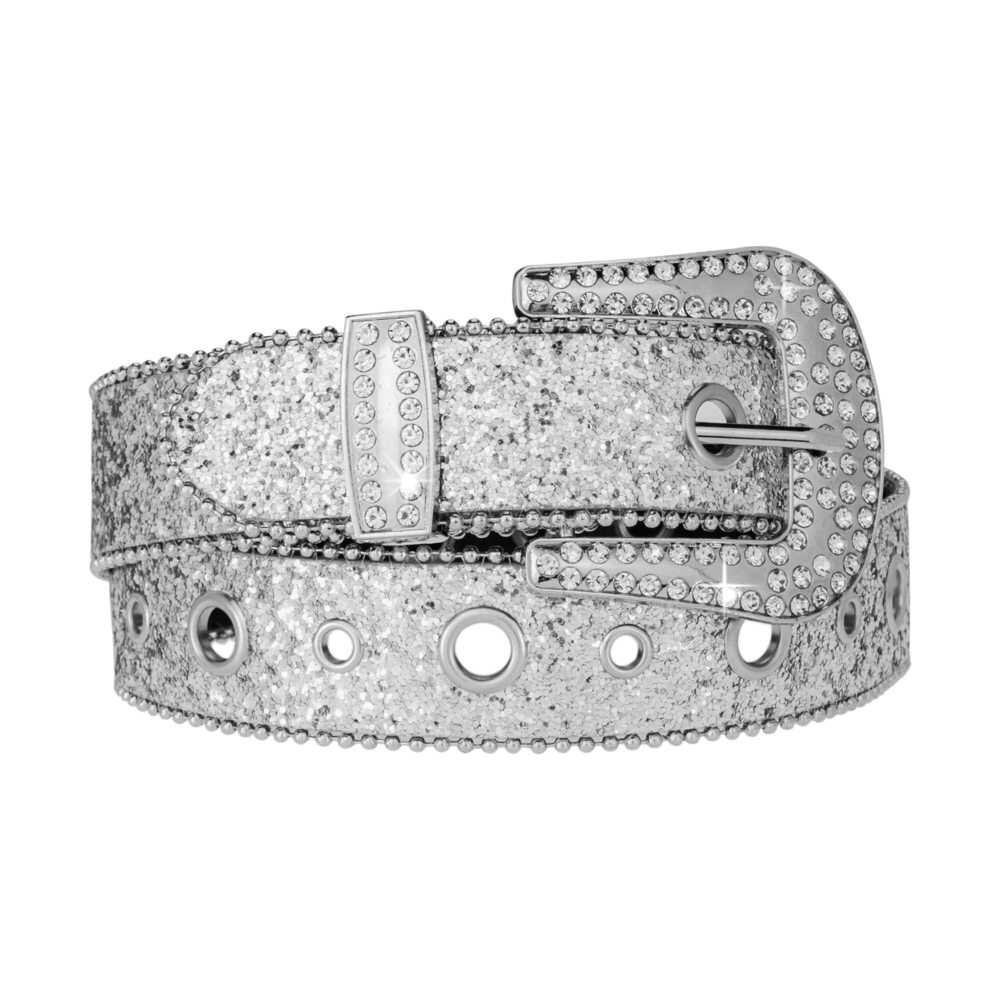 4782 Rhinestone Belt For Women Men, Western Cowgirl Cowboy Bling Studded - Picture 9 of 9